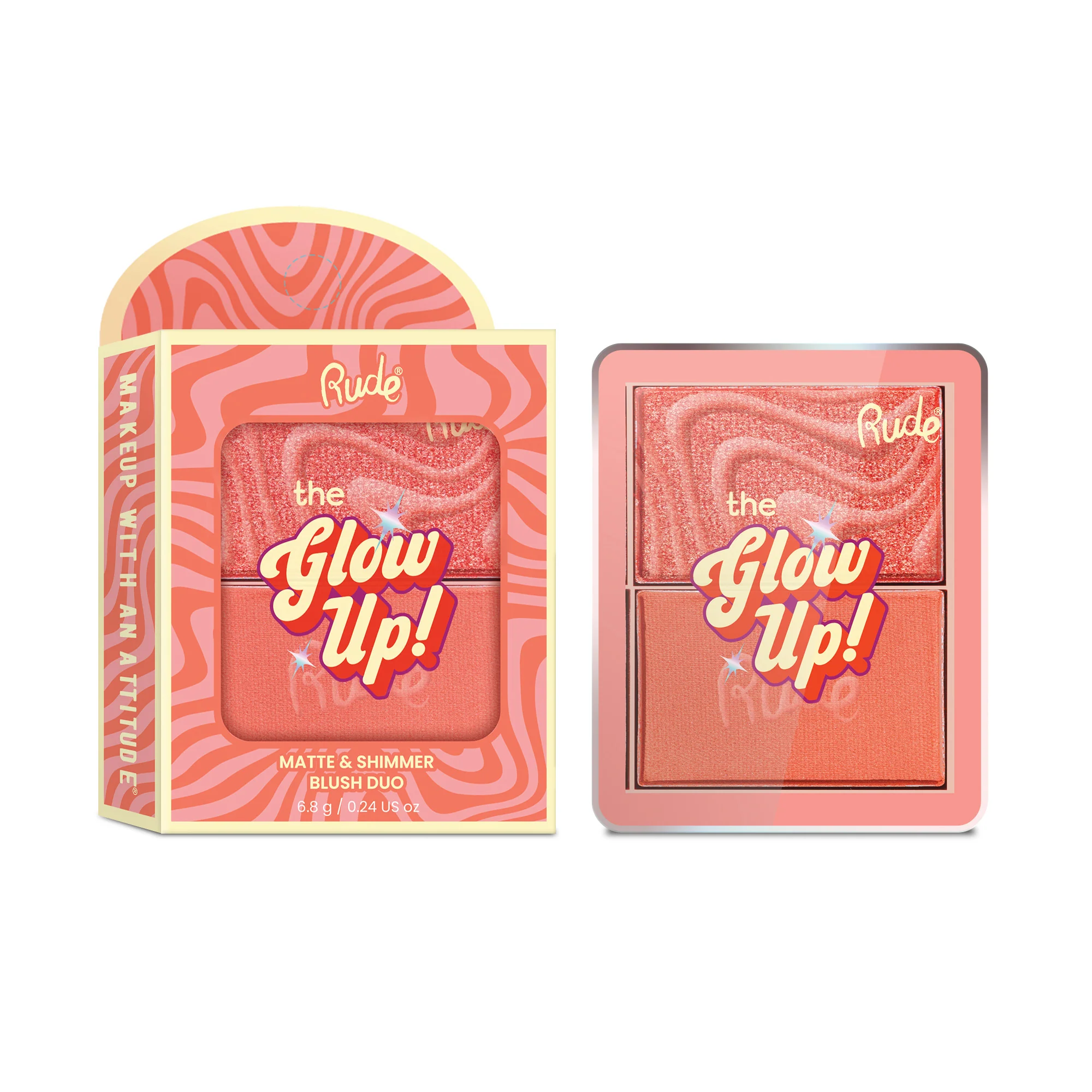The Glow Up! Matte & Shimmer Blush Duo - Image 11