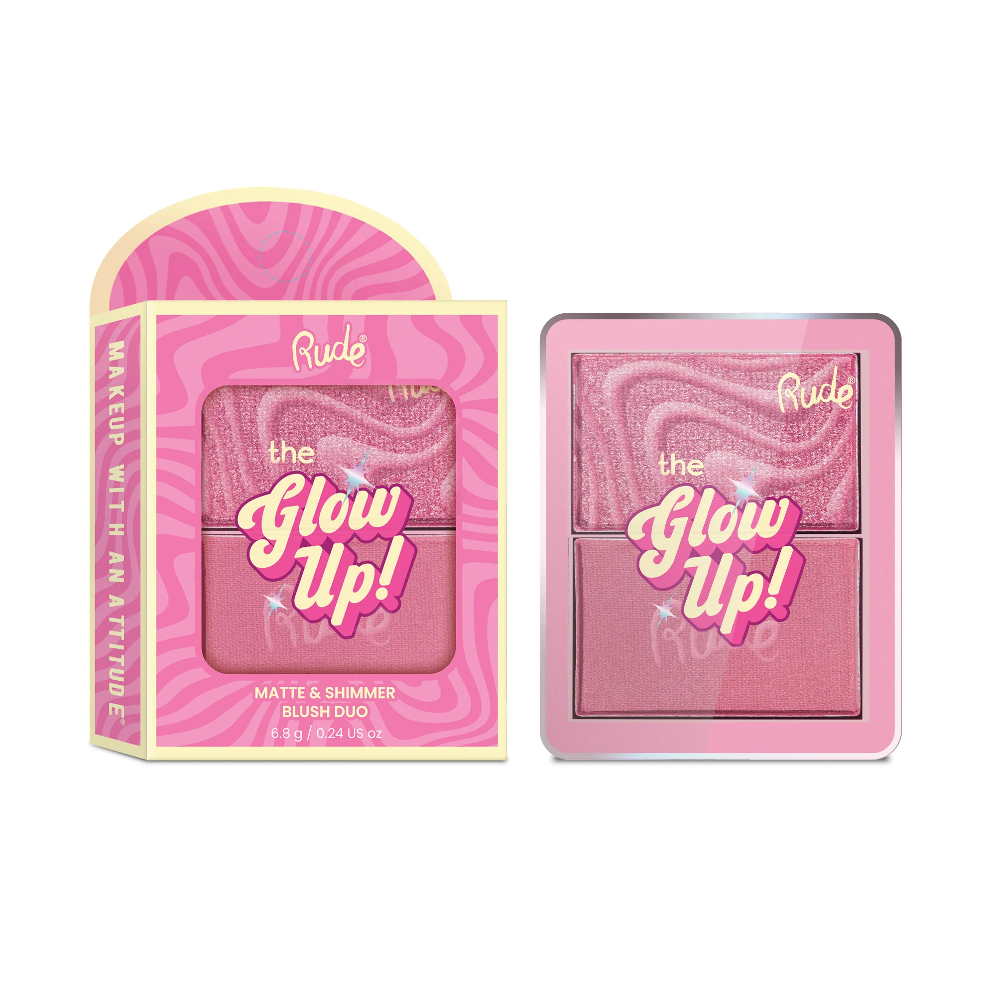The Glow Up! Matte & Shimmer Blush Duo - Image 12