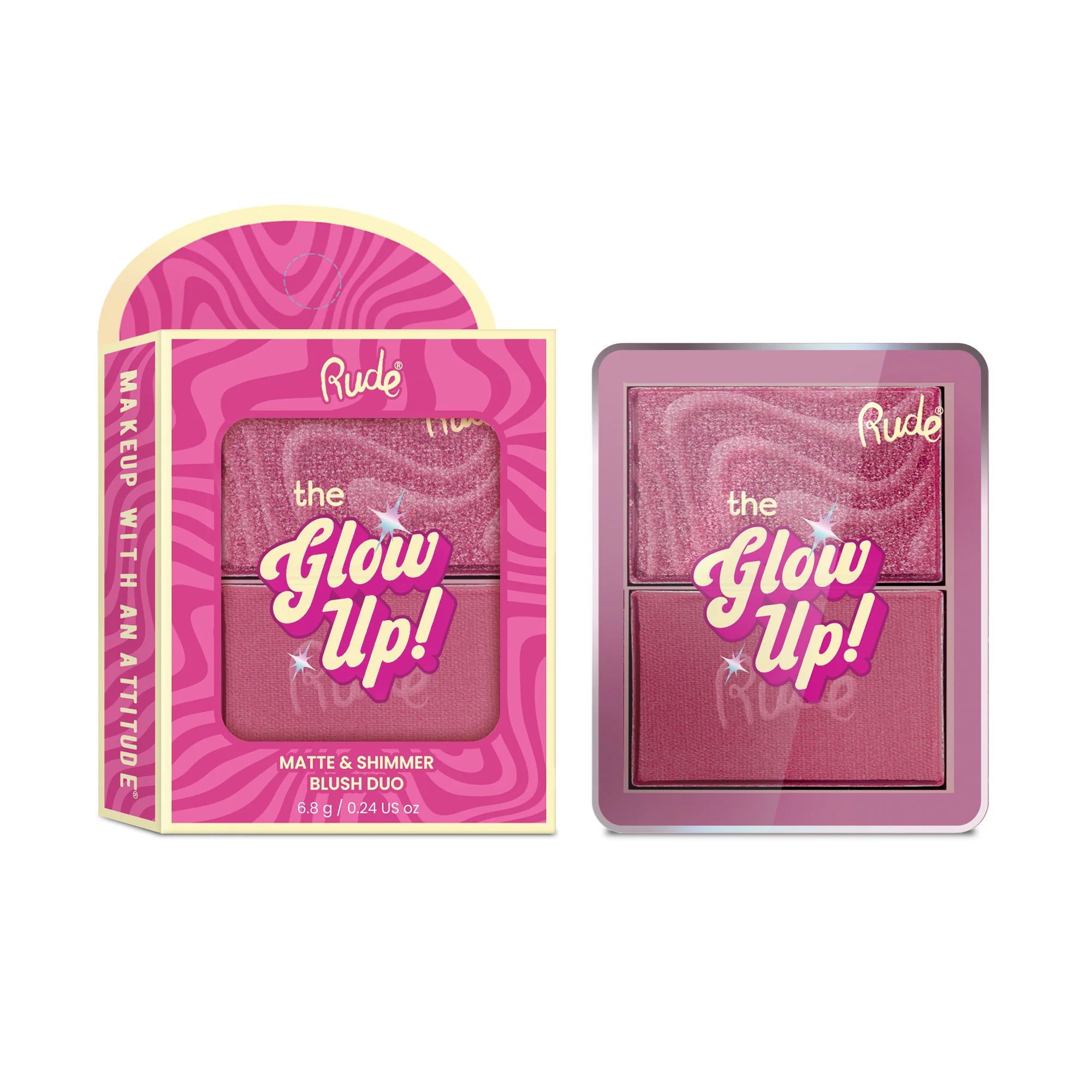 The Glow Up! Matte & Shimmer Blush Duo - Image 13