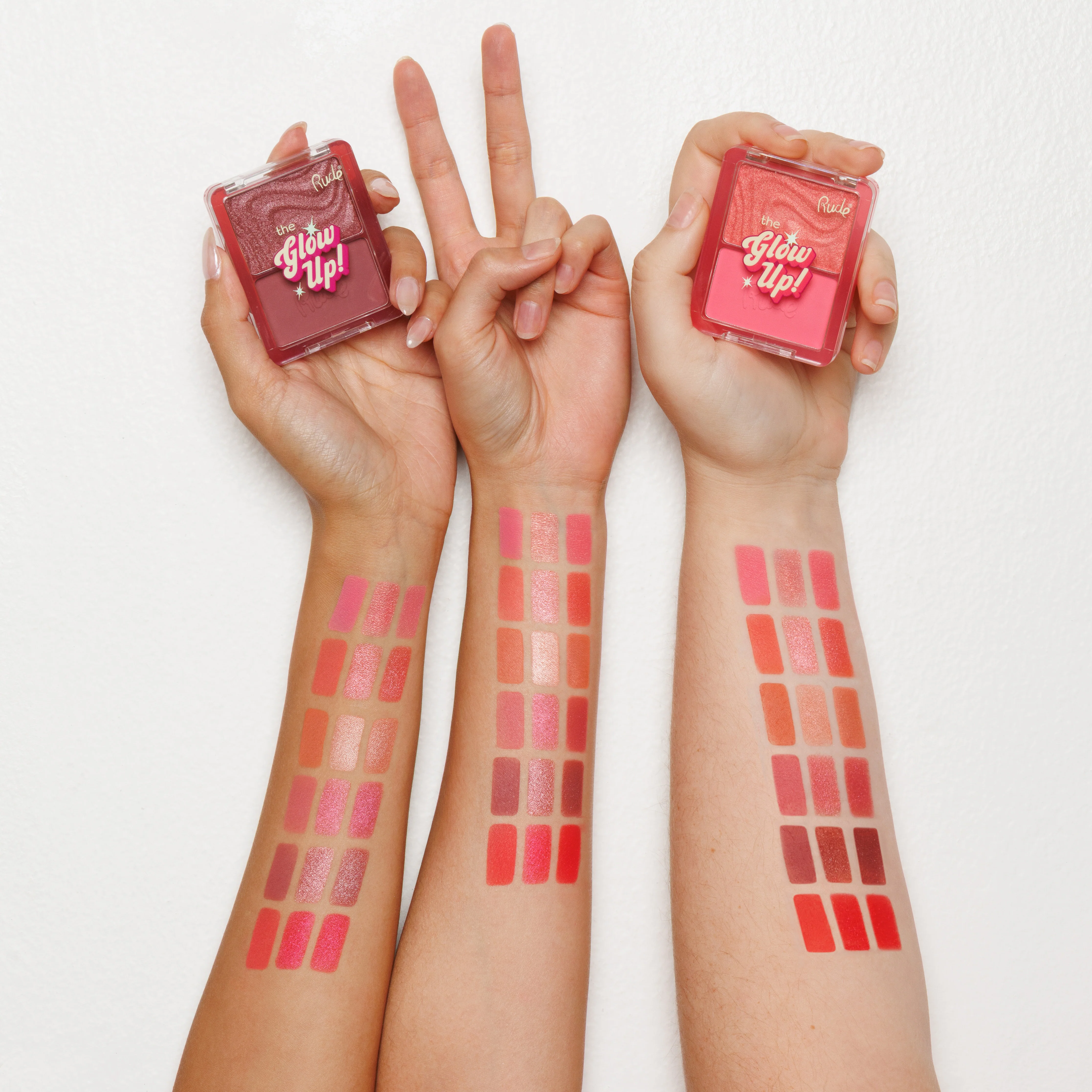 The Glow Up! Matte & Shimmer Blush Duo - Image 3