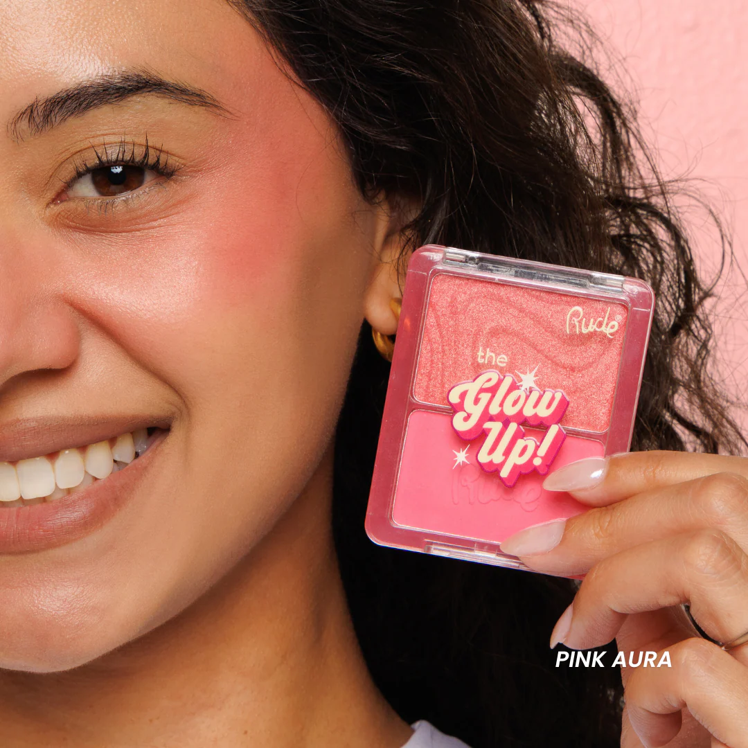 The Glow Up! Matte & Shimmer Blush Duo - Image 4