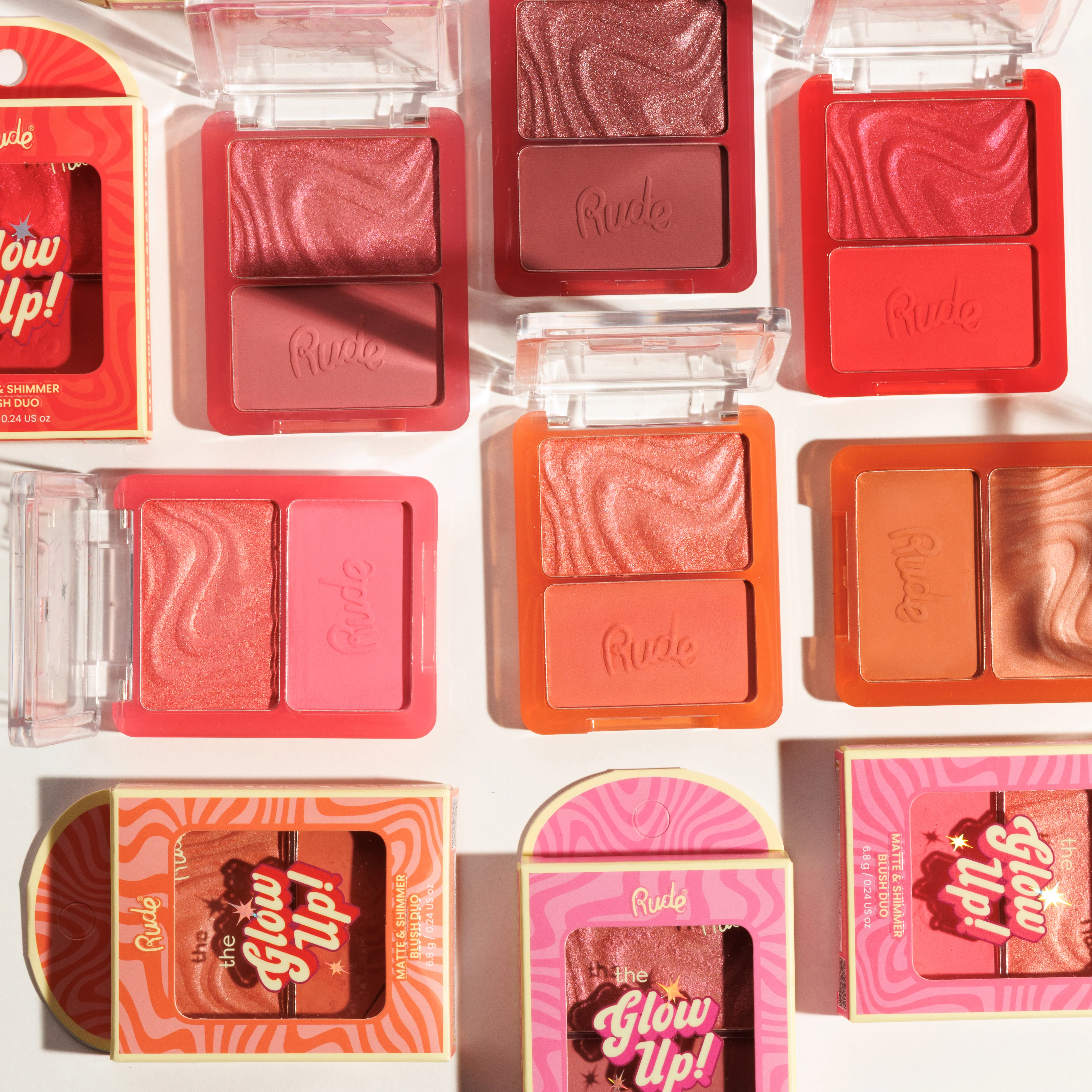 The Glow Up! Matte & Shimmer Blush Duo - Image 5