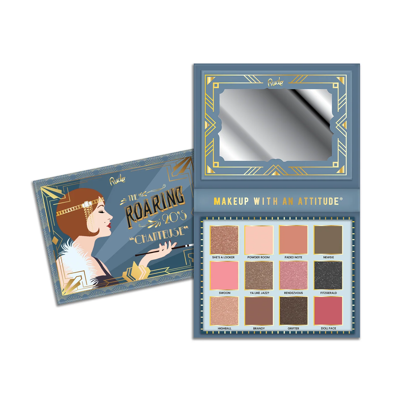 The Roaring 20's 12 Color Eyeshadow Palette - Chanteuse - Image 5