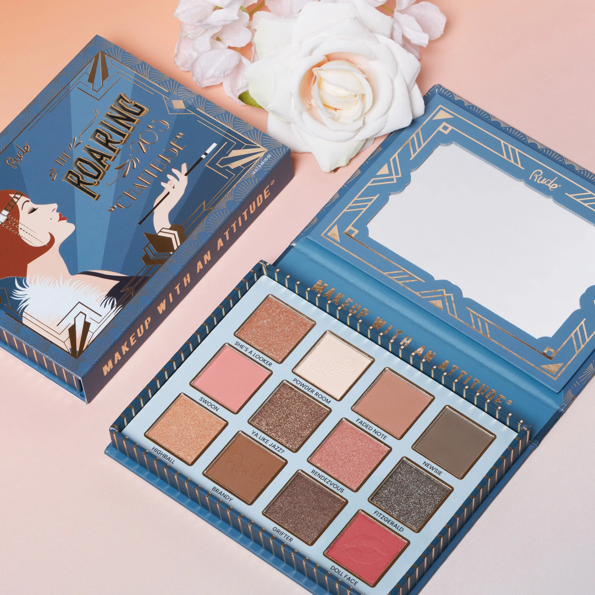 The Roaring 20's 12 Color Eyeshadow Palette - Chanteuse - Image 7