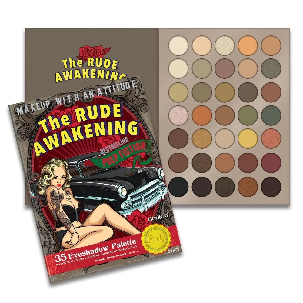 Book 5 (The Rude Awakening) Eyeshadow Palette Display Set, 12pcs - Image 2