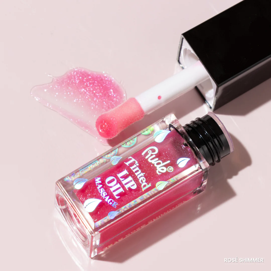 Lip Oil Massage Tinted & Plumping Lip Oil - Image 4