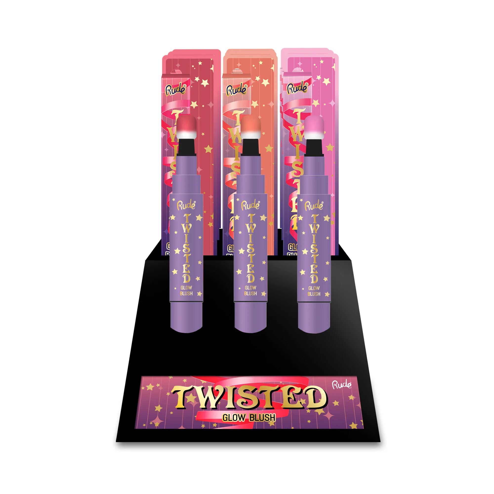 Twisted Glow Blush Display Set, 24pcs