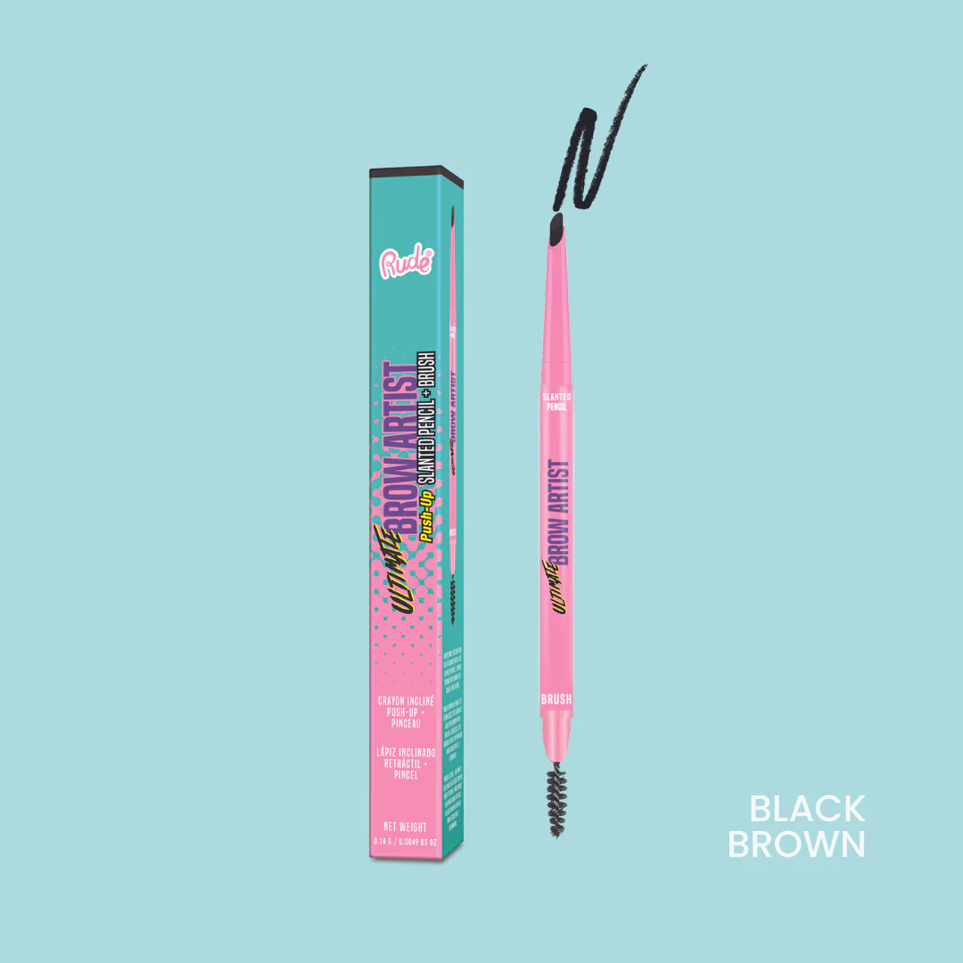 Ultimate Brow Artist Push-Up Slanted Pencil & Brush - Image 3