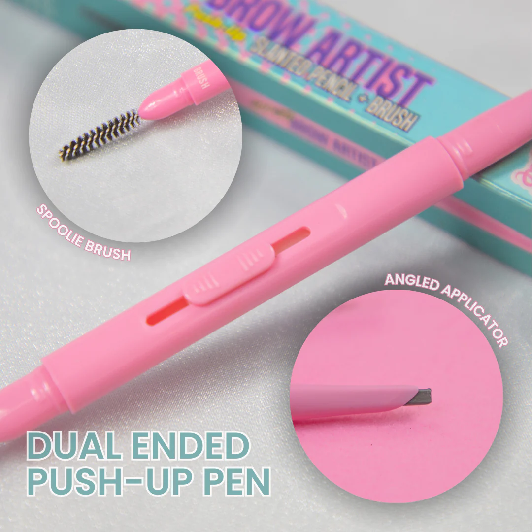 Ultimate Brow Artist Push-Up Slanted Pencil & Brush Display Set, 32 PCS - Image 2