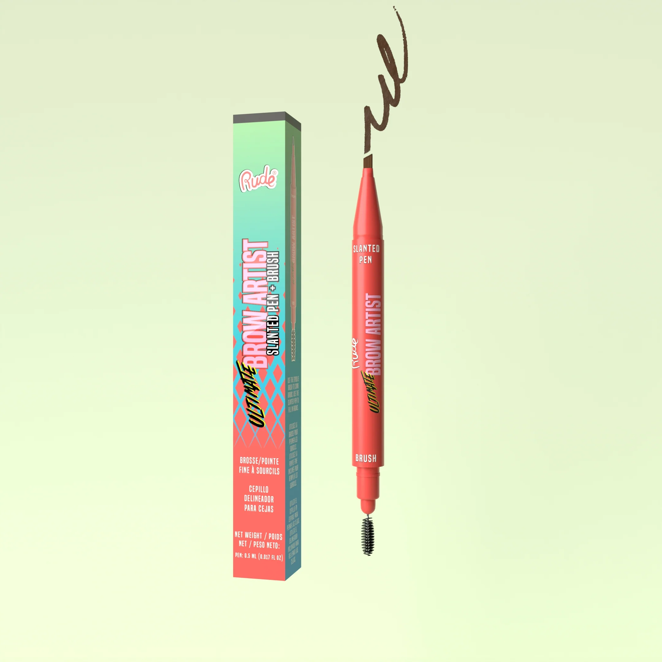 Ultimate Brow Artist Slanted Pen And Brush - Image 4