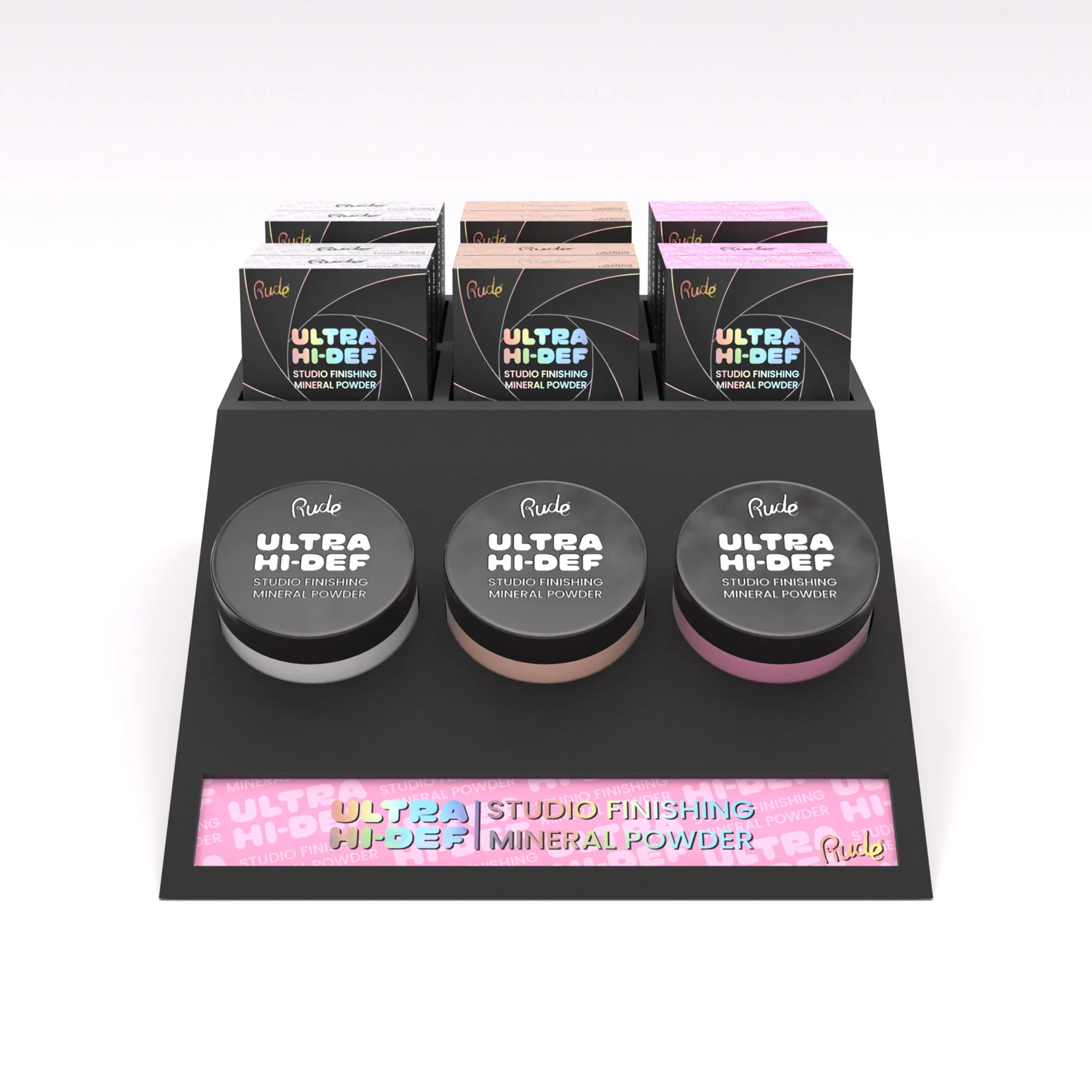 UHD Studio Finishing Mineral Powder Display Set, 36 PCS