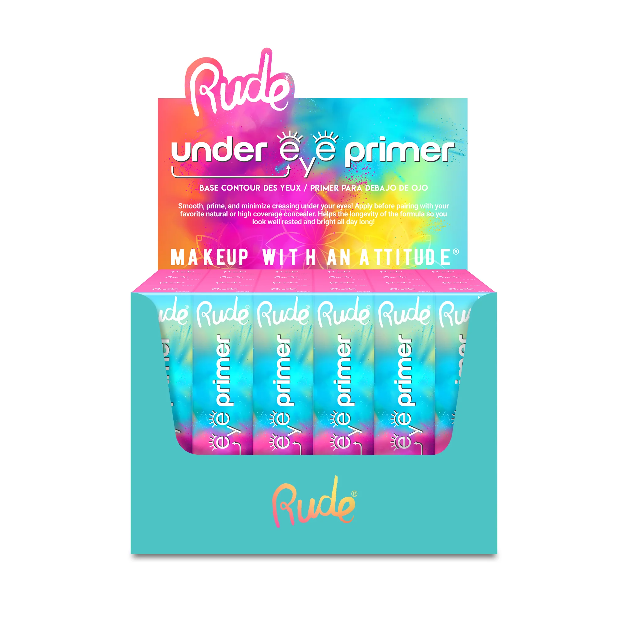Under Eye Primer Paper Display, 24pcs