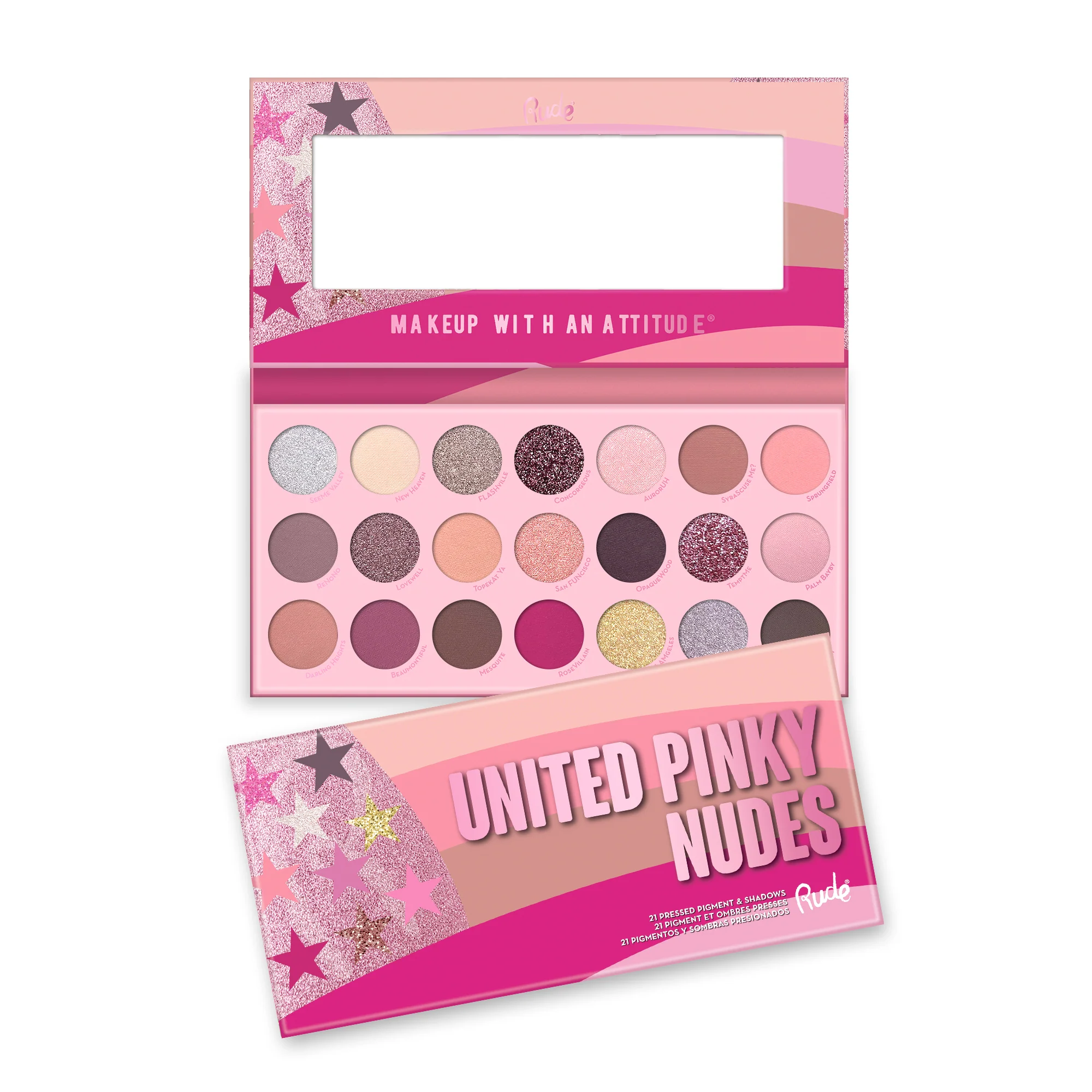 United Pinky Nudes Palette Display Set, 12 pcs - Image 3